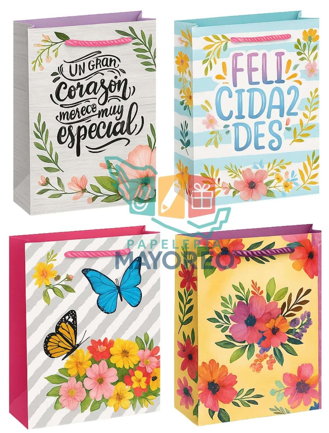 Bolsas c/9 Grandes 36×25 cm Padcolor Perfume