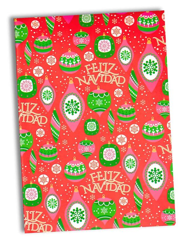 510063 Papel de Regalo Navideño C/10 pzas N152