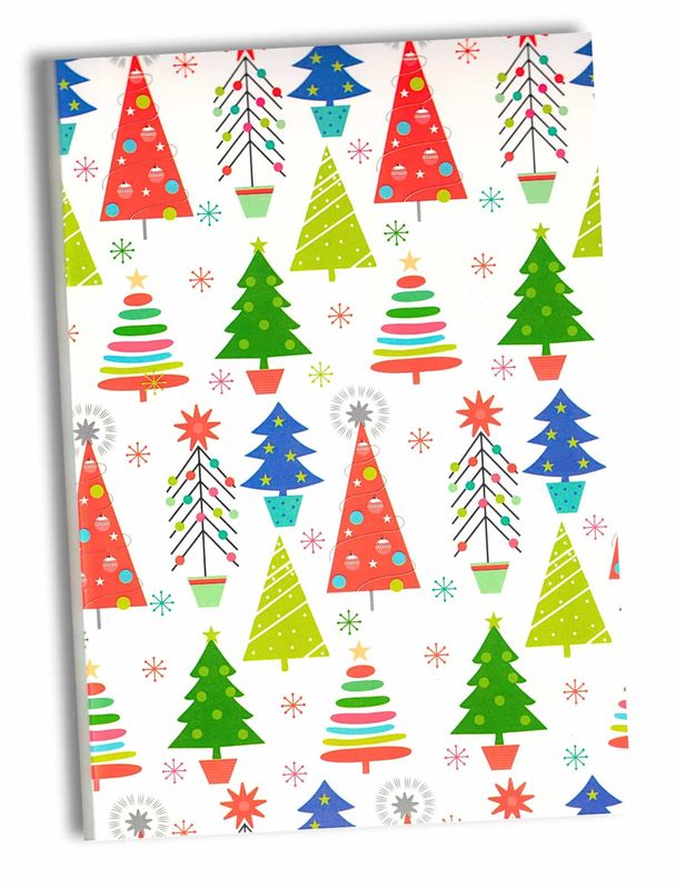 881217 Papel de Regalo Navideño C/10 pzas N156