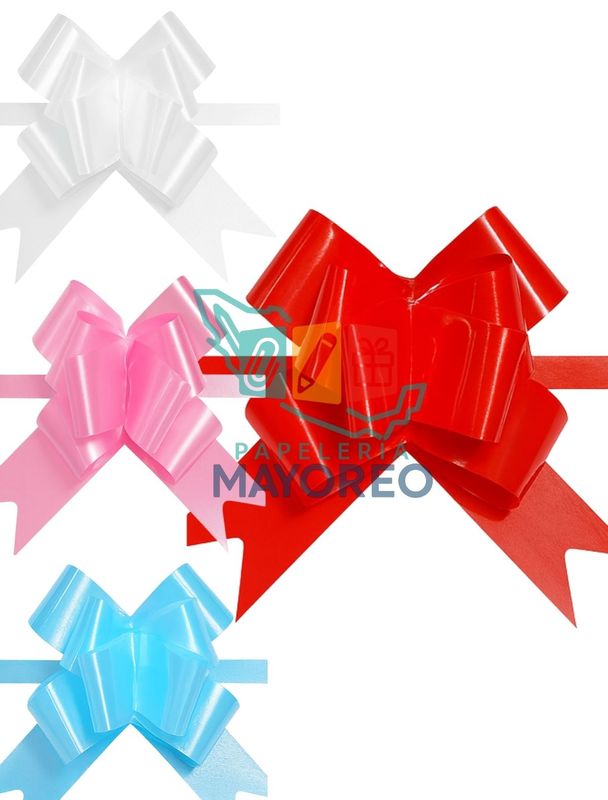 Moños c/50 Grandes Claros Ribocel Surtidos