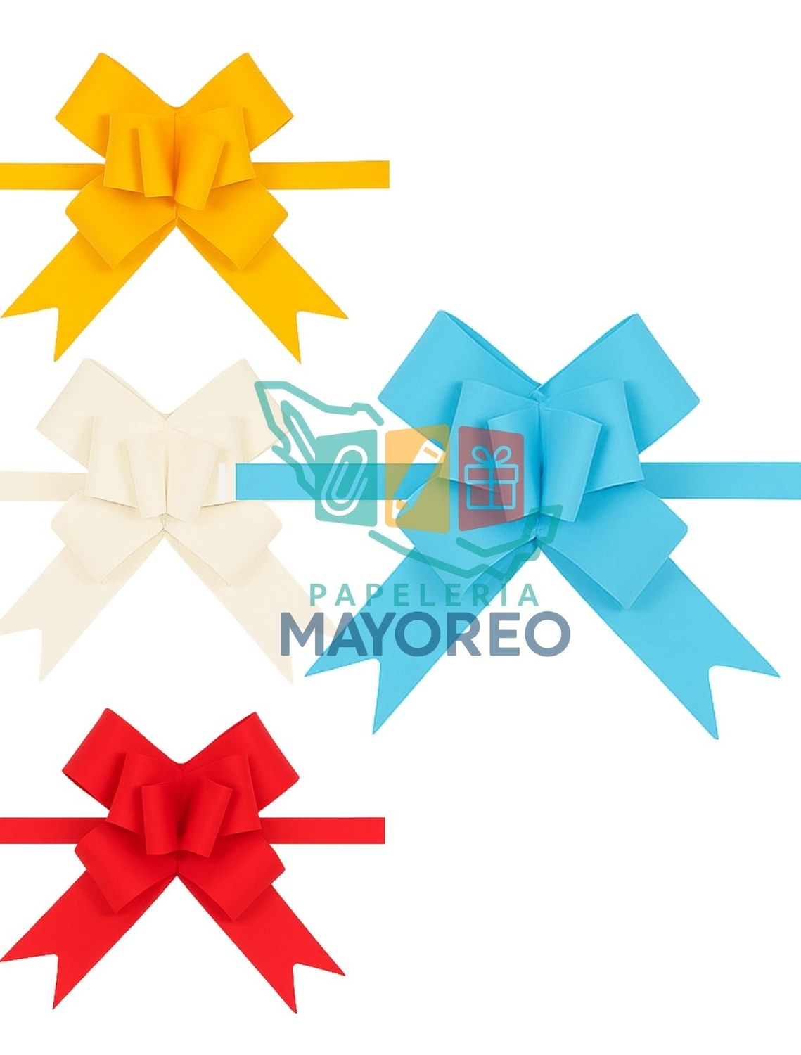 Moños c/50 Mate Mini Ribocel