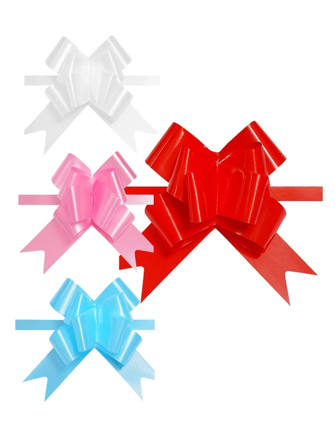 Moños c/50 Mini Claros Ribocel Surtidos