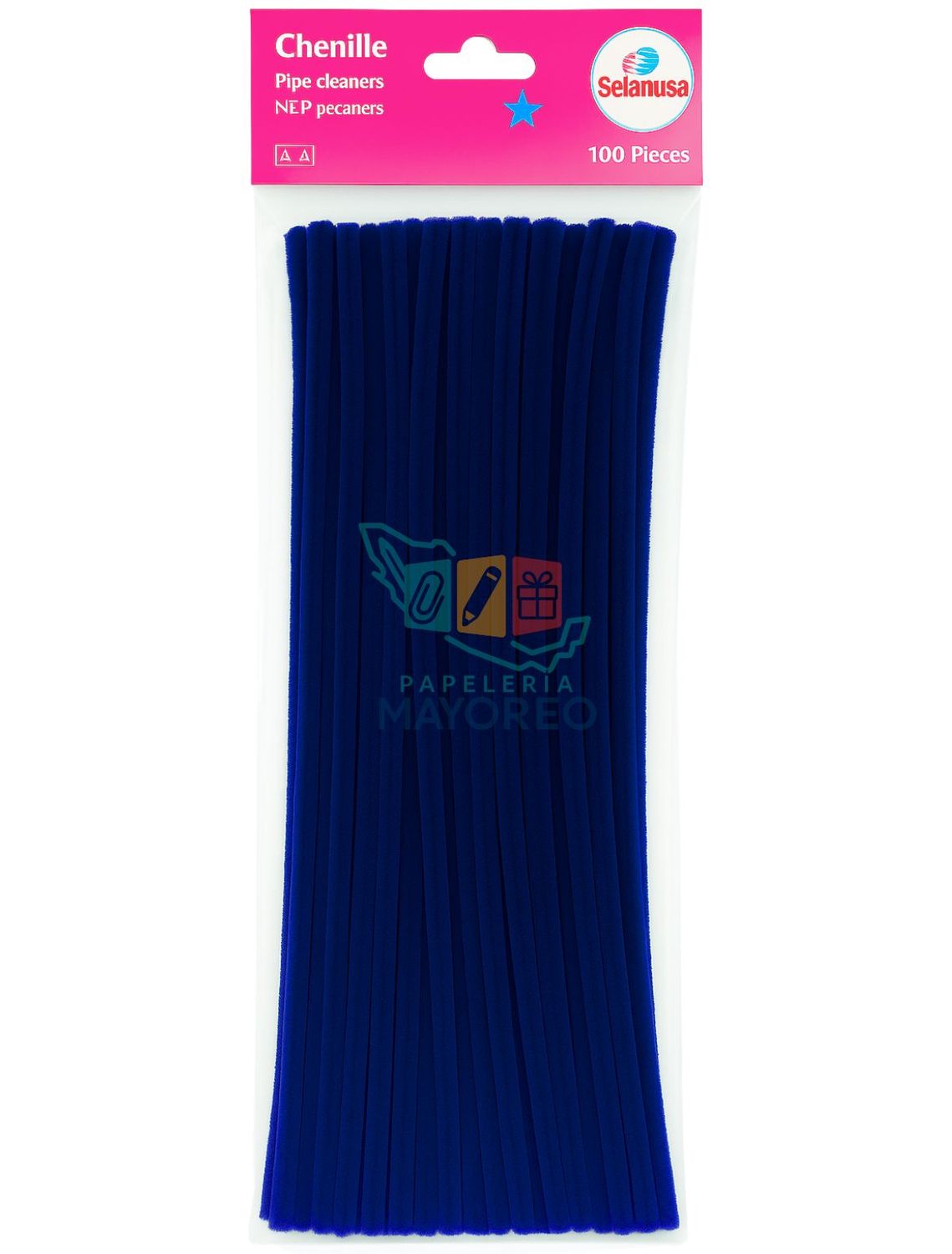 limpiapipas c/100 Azul Marino