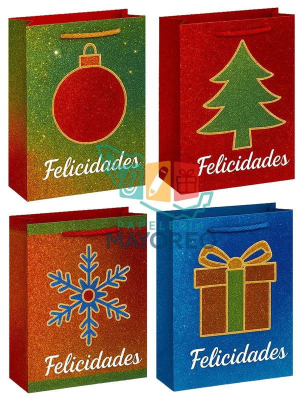 Bolsas Chicas c/9 Padcolor Diamante  22×15 cm