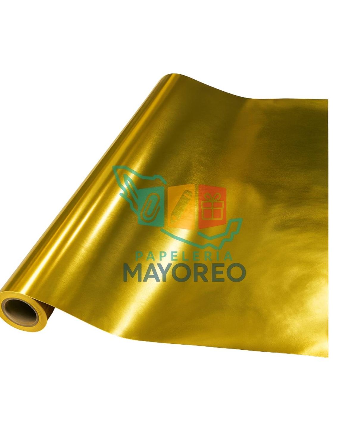 Papel Metálico Rollo 25mx60 cm Oro
