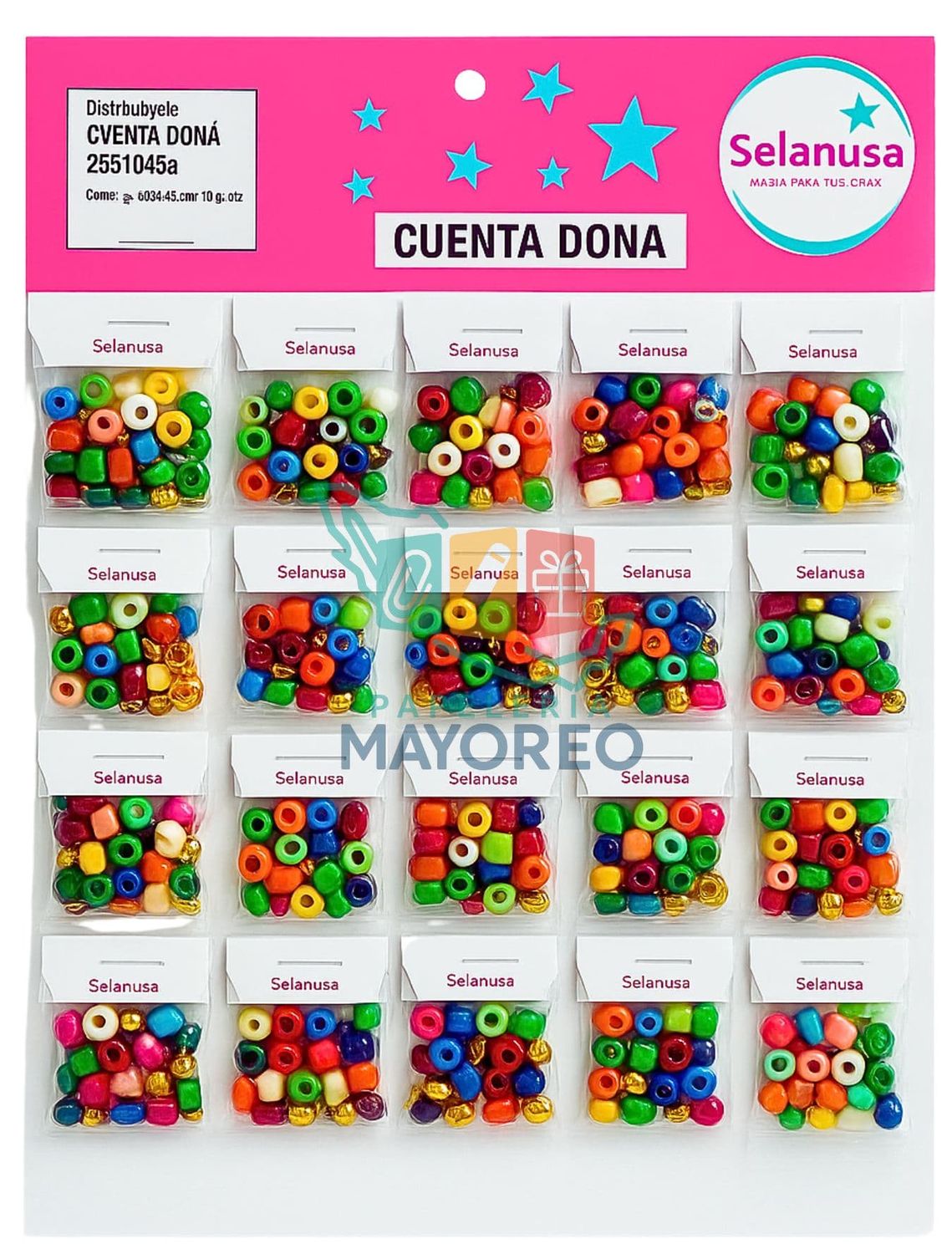 Cuenta Dona Selanusa – Blister c/20