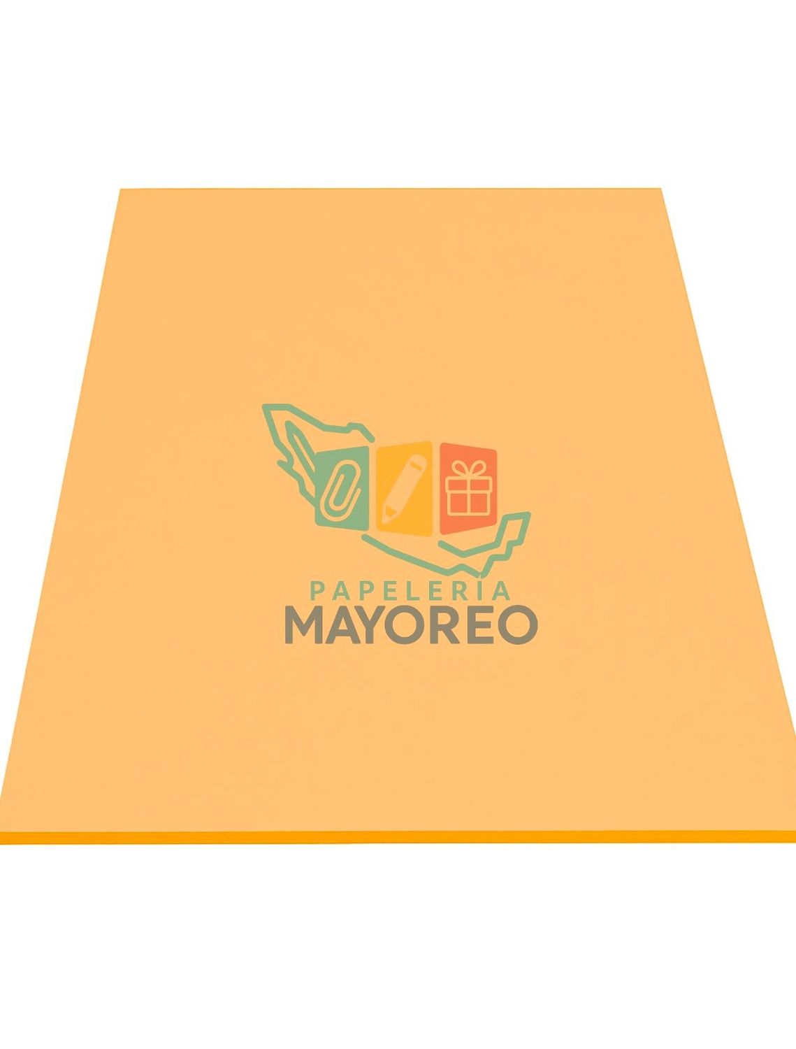 Foamy c/5pzas 43×56 cm Liso – Melon