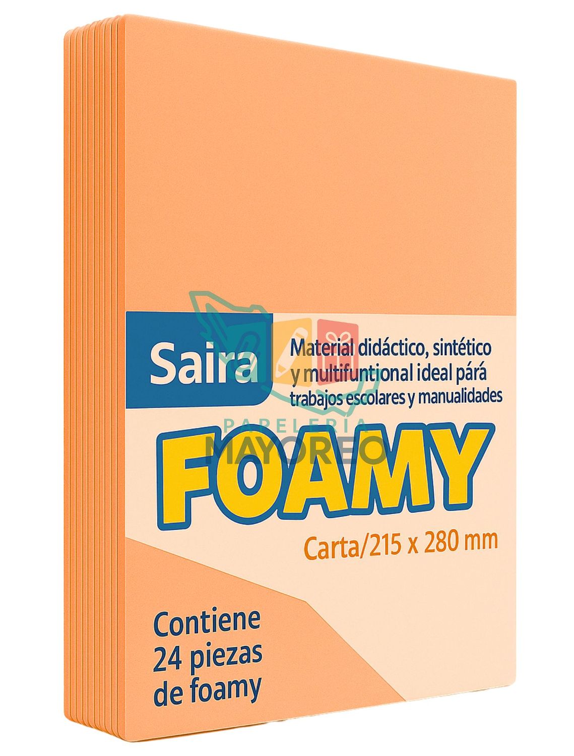 Foamy Paq c/24 Melon Tamaño Carta