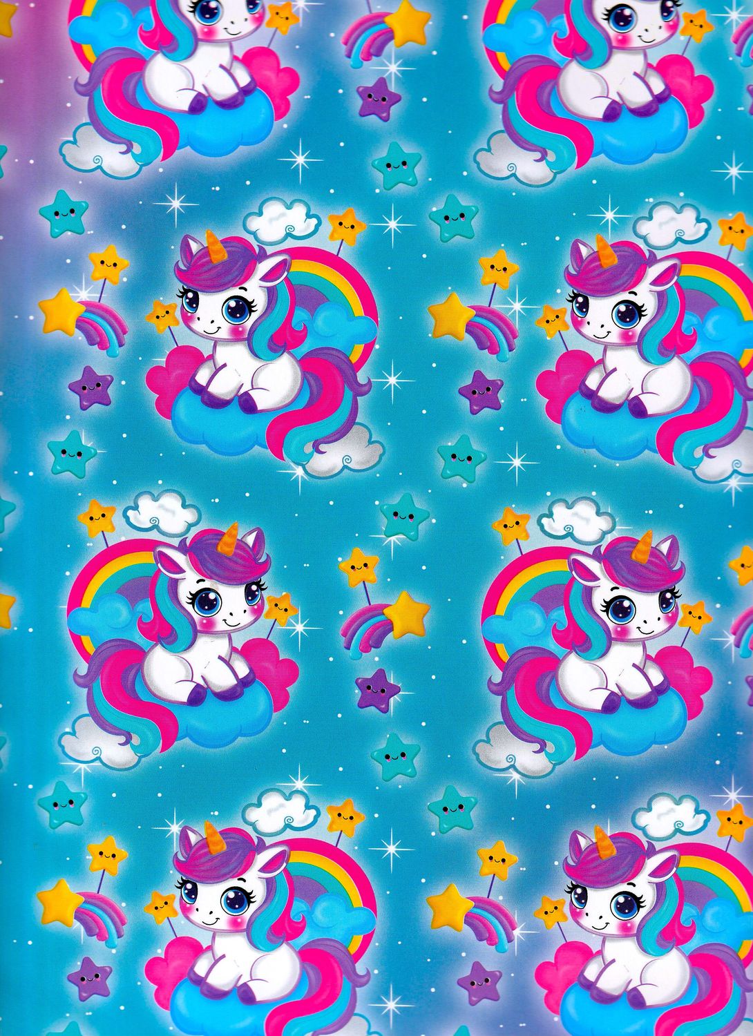 Papel de regalo c/10 pzas Bebe