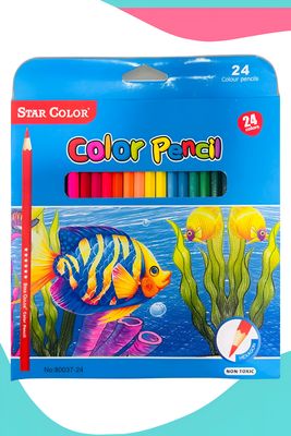 lapices de colores star color c/24 lapices de colores star color c/24