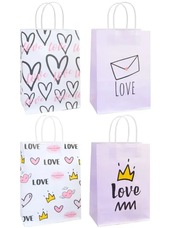 Bolsa de Regalo 31x16.5 cm - Paquete con 12 pzas