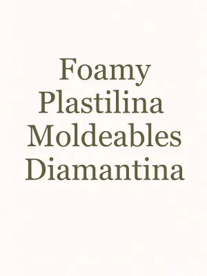 Foamy liso, diamantado, plastilina y diamantina por mayoreo en México - Distribuidora Mérida