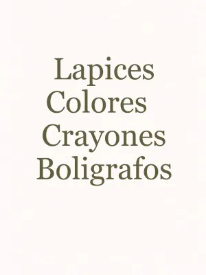Lápices, colores, crayones y bolígrafos por mayoreo en México - Distribuidora Mérida