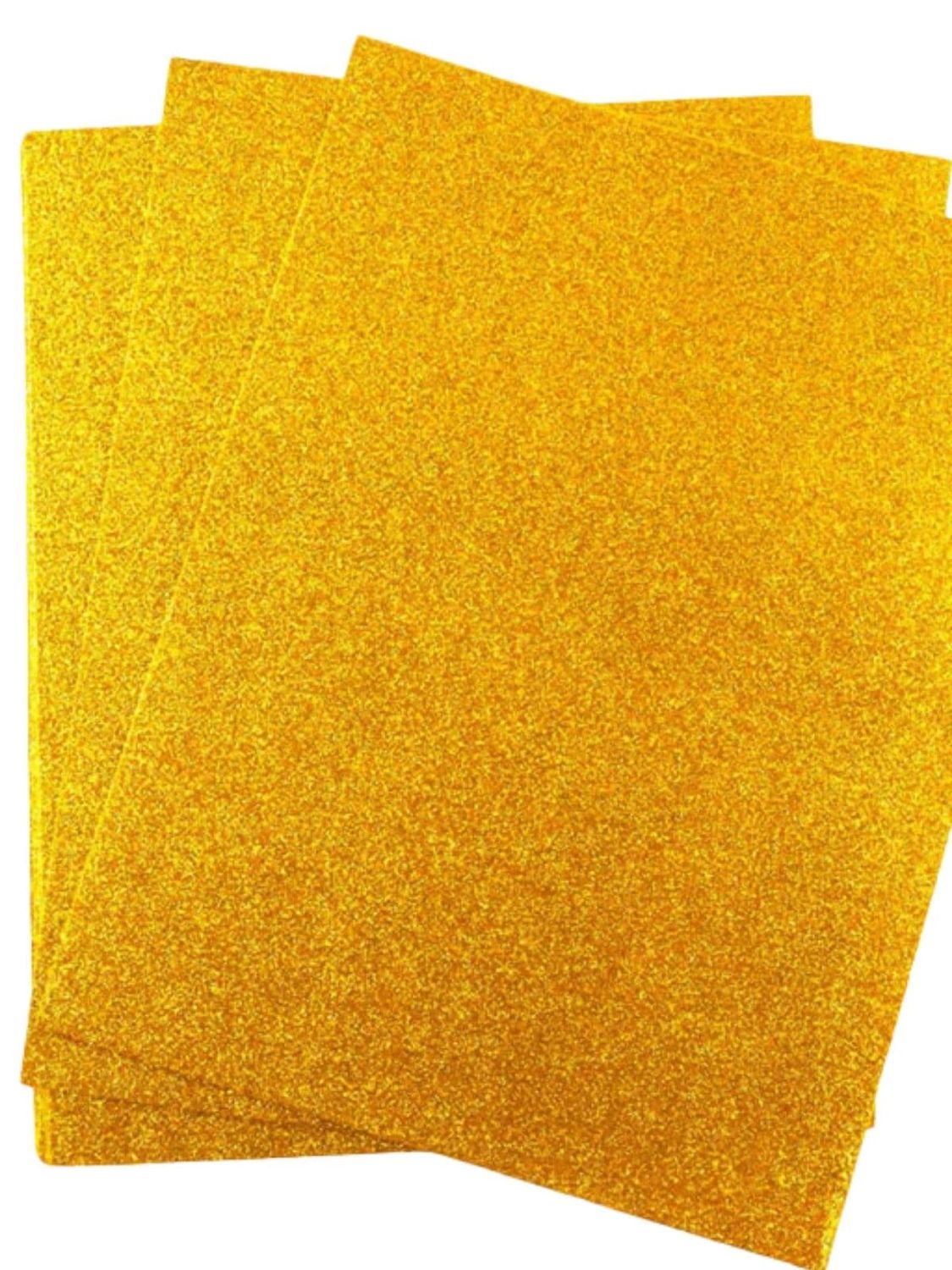 Foamy c/10 carta adiamantado oro
