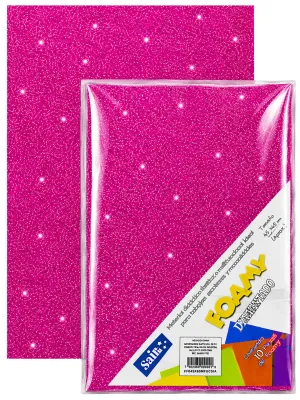 Foamy C/5 Diamantado (56cmX43cm) Fiusha-106