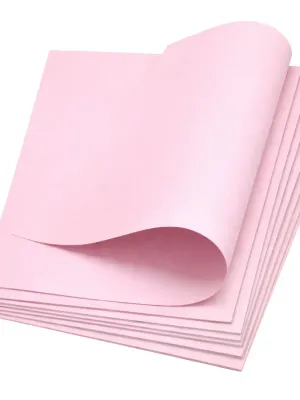 Cartulina Rosa Pastel (Paq. 10 pzs) Paquete de 10 cartulinas en tono rosa pastel.