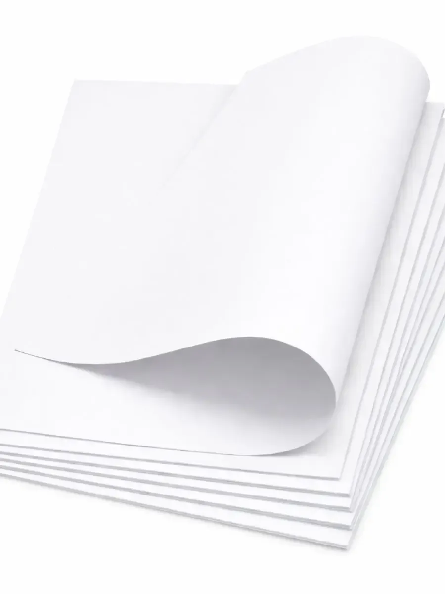 Cartulina Blanca (Paq. 10 pzs) Paquete de 10 cartulinas blancas de tamaño estándar