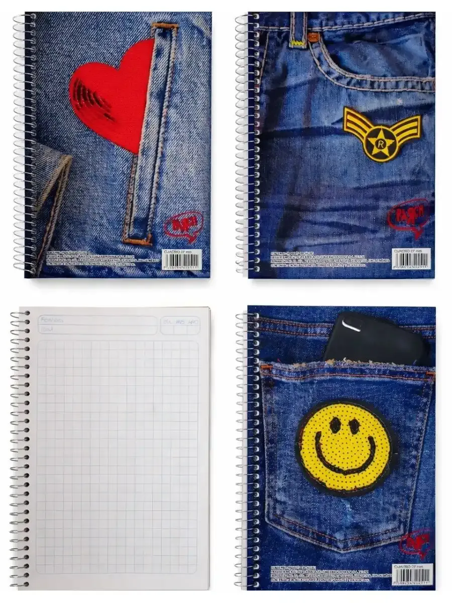 Cuaderno francés Repassa cuadro 7mm de venta en Distribuidora Mérida.