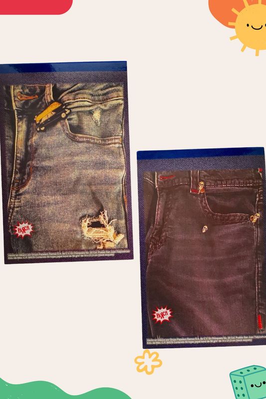 Block tamaño carta cuadro 7 80 hojas