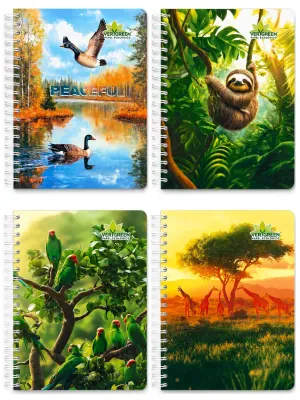 Cuaderno Profesional Verygreen 100 Hojas C7 Cuaderno profesional Verygreen 100 hojas cuadro 7mm