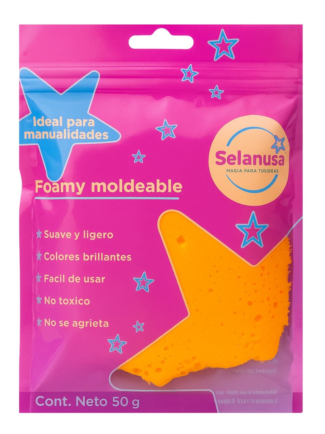 Foamy moldeable Naranja Neon no.29