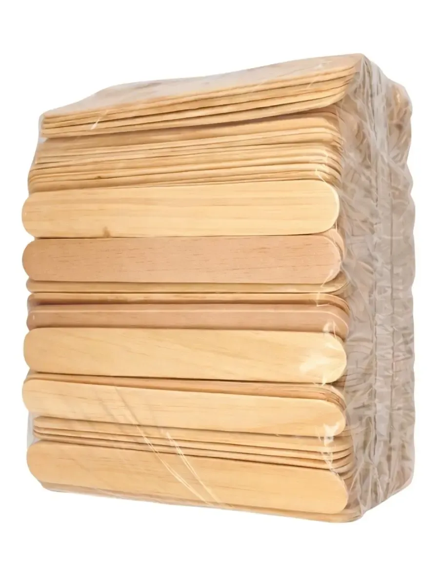 Bolsa de 500g de abatelenguas de madera Selanusa.