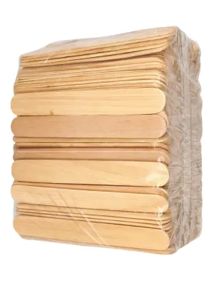 Bolsa de 500g de abatelenguas de madera Selanusa.