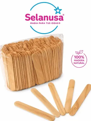 Bolsa de 500g de abatelenguas Selanusa con aprox. 180 piezas.