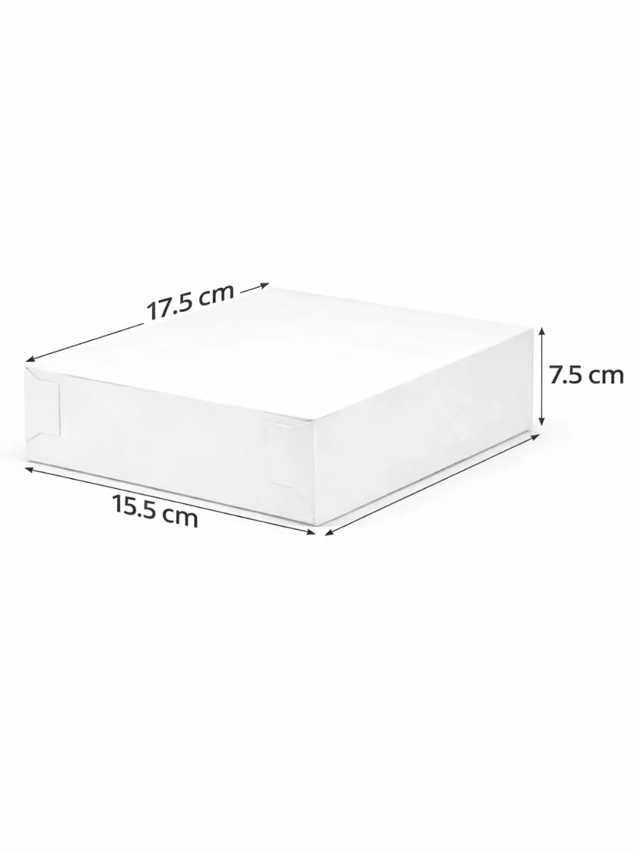 Caja Blanca No. 2 (17.5x15.5x7.5) - 10 pzas Mayoreo Caja blanca No. 2 para venta por mayoreo en México.