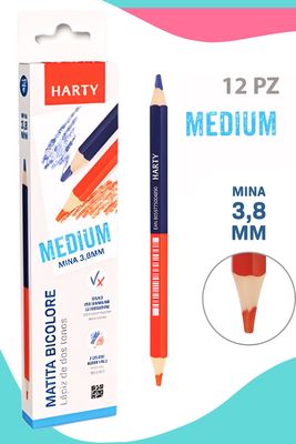 Bicolor c/12 piezas mina 3.8mm