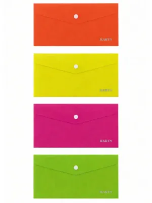 Sobres de Colores 22.5 x 10.5 cm (12 pzs) – Mayoreo México Paquete de 12 sobres de colores marca Harty medida 22.5 x 10.5 cm al mayoreo