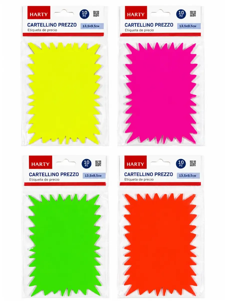 Etiquetas de Cartón para Precios 13.5x9.5cm – Mayoreo etiquetas precio carton harty 13.5x9.5cm mayoreo distribuidor mexico