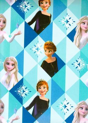 Papel De Regalo C/10 Pzas Frozen Mod.75 Papel De Regalo C/10 Pzas Frozen Mod.75