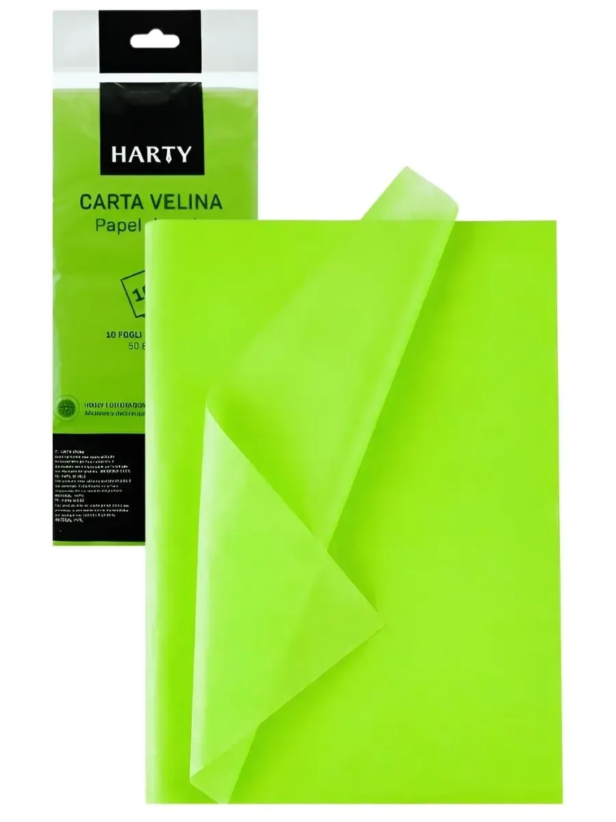 Papel China Verde Limón (Paq c/10) - Mayoreo Paquete de 10 pliegos de papel china color verde limón