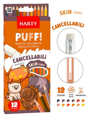 Colores Piel Harty c/12 pzas – Mayoreo Colores Piel Harty c/12 pzas – Mayoreo