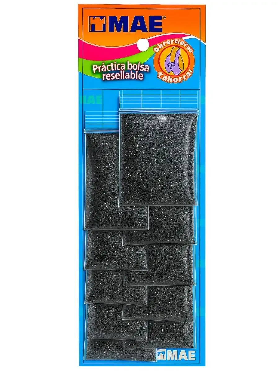 Diamantina 5gr - 10 sobres negro mayoreo