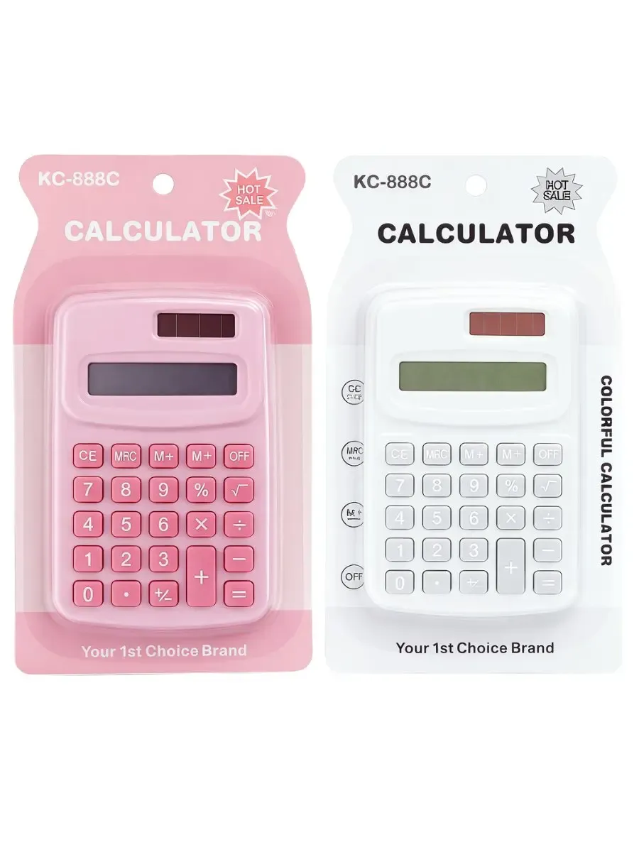 Calculadora de Bolsillo Básica - Mayoreo Calculadora de bolsillo básica de 8 dígitos al mayoreo nacional.