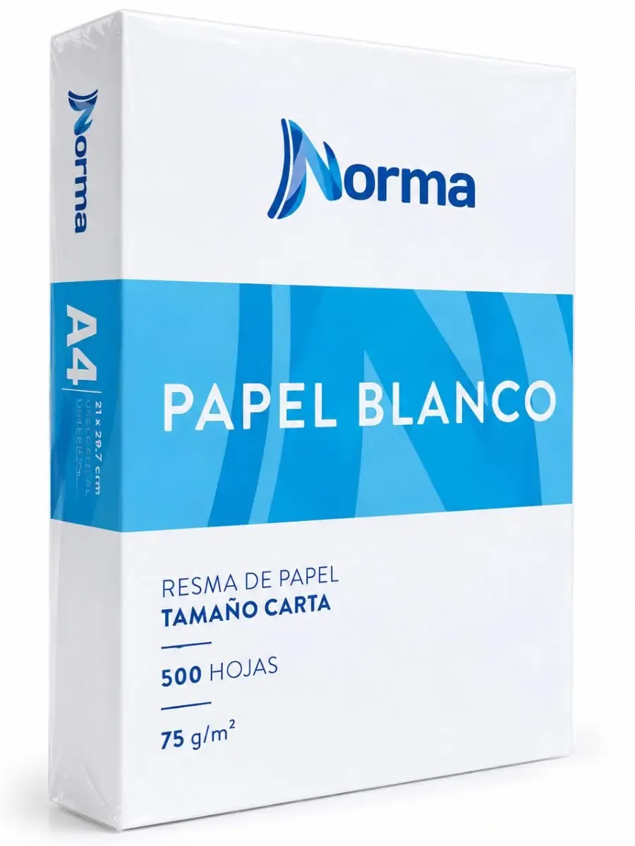 Hojas Blancas Carta c/500 pzas (No incluye envío)