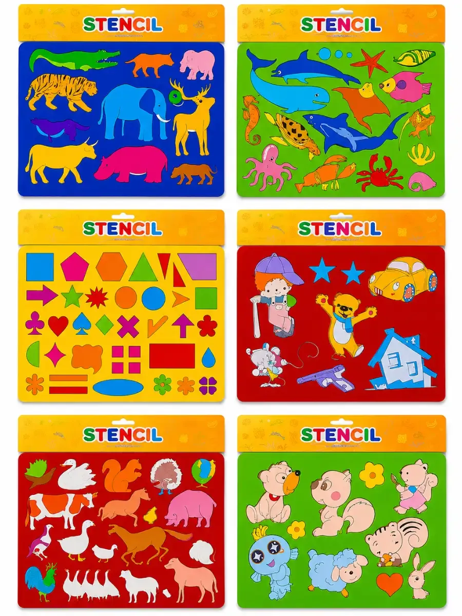 plantillas dibujo plastico figuras variadas precio mayoreo