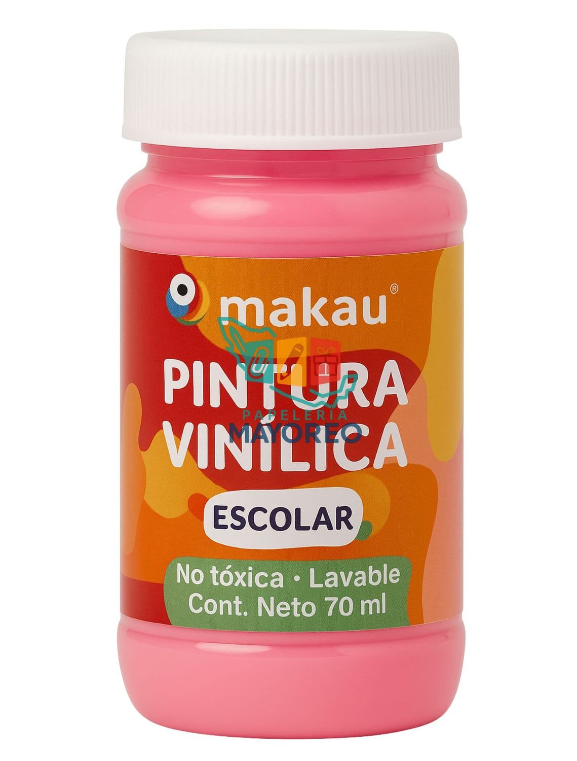 Pintura Vinílica Escolar Rosa Mexicano 70 ml