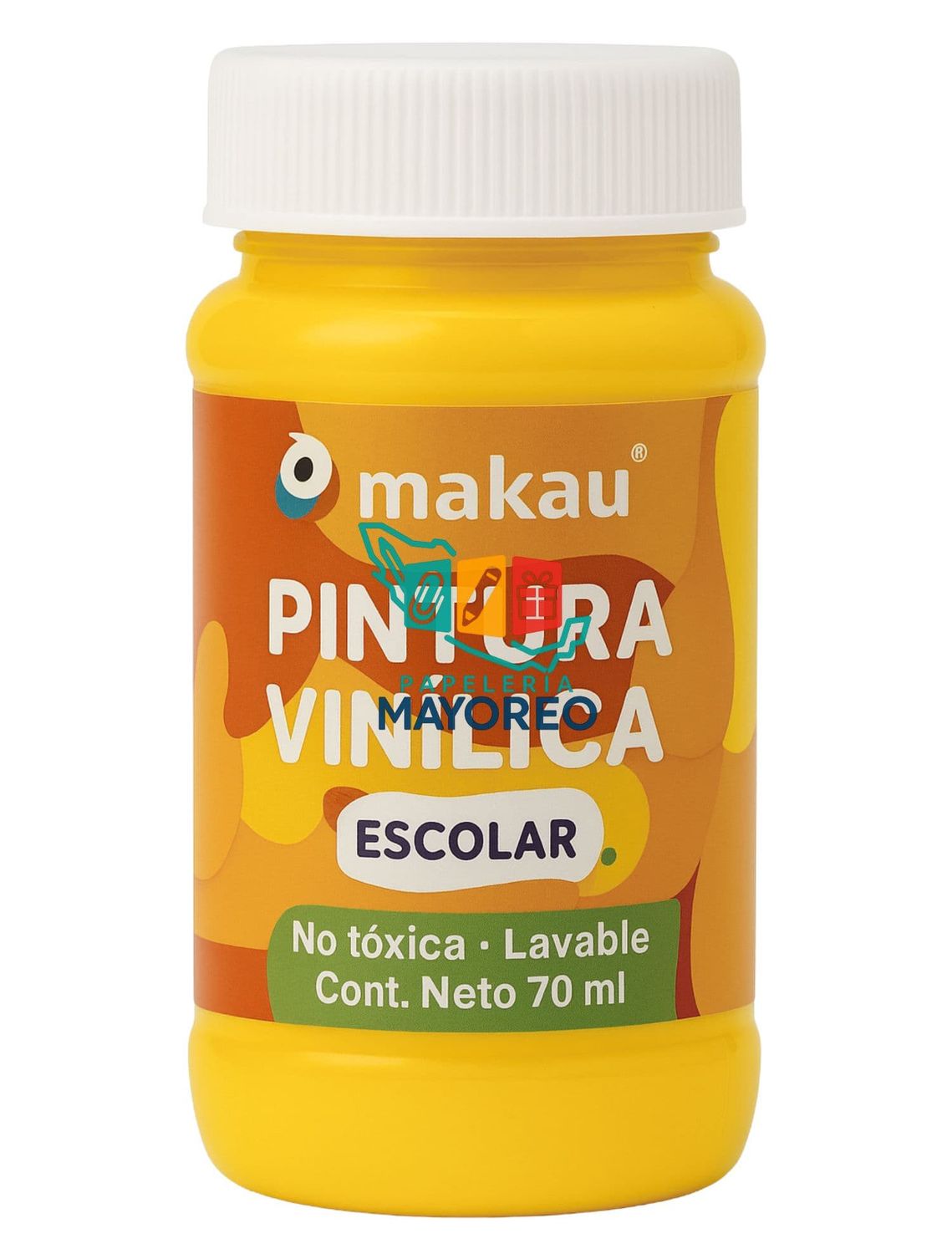 Pintura Vinílica Escolar Amarillo Mango 70 ml
