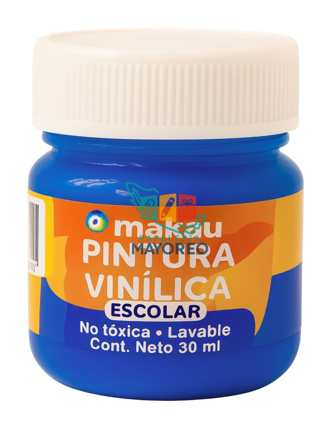 Pintura Vinílica Azul Rey 30 ml c/6 pzas
