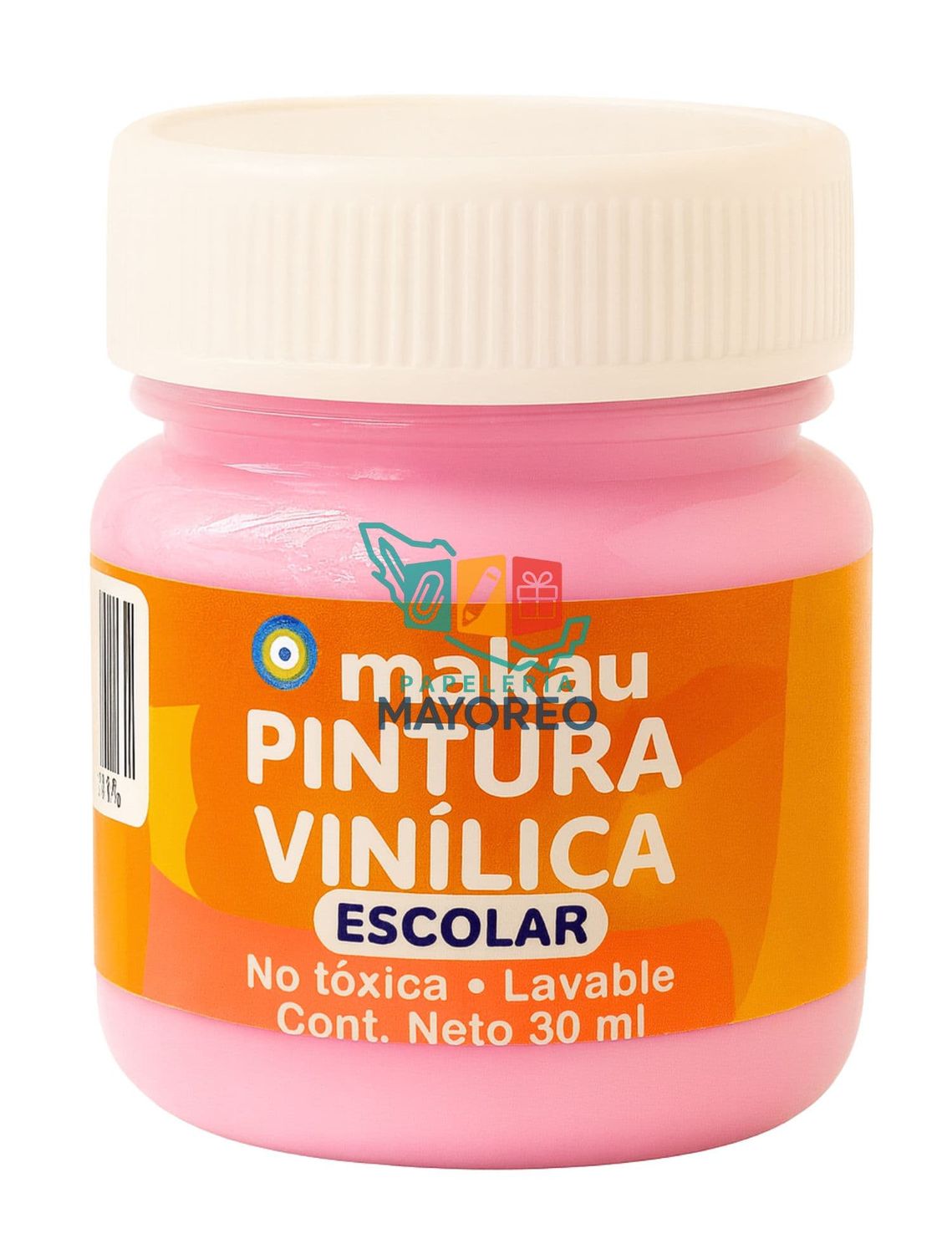 Pintura Vinílica Rosa Pastel 30 ml c/6 pzas