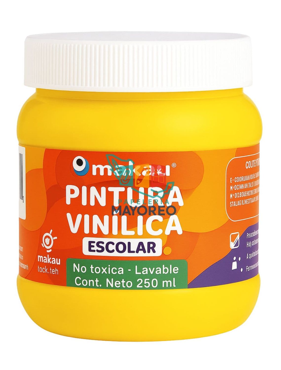 Pintura Vinílica Escolar Mango 250 ml