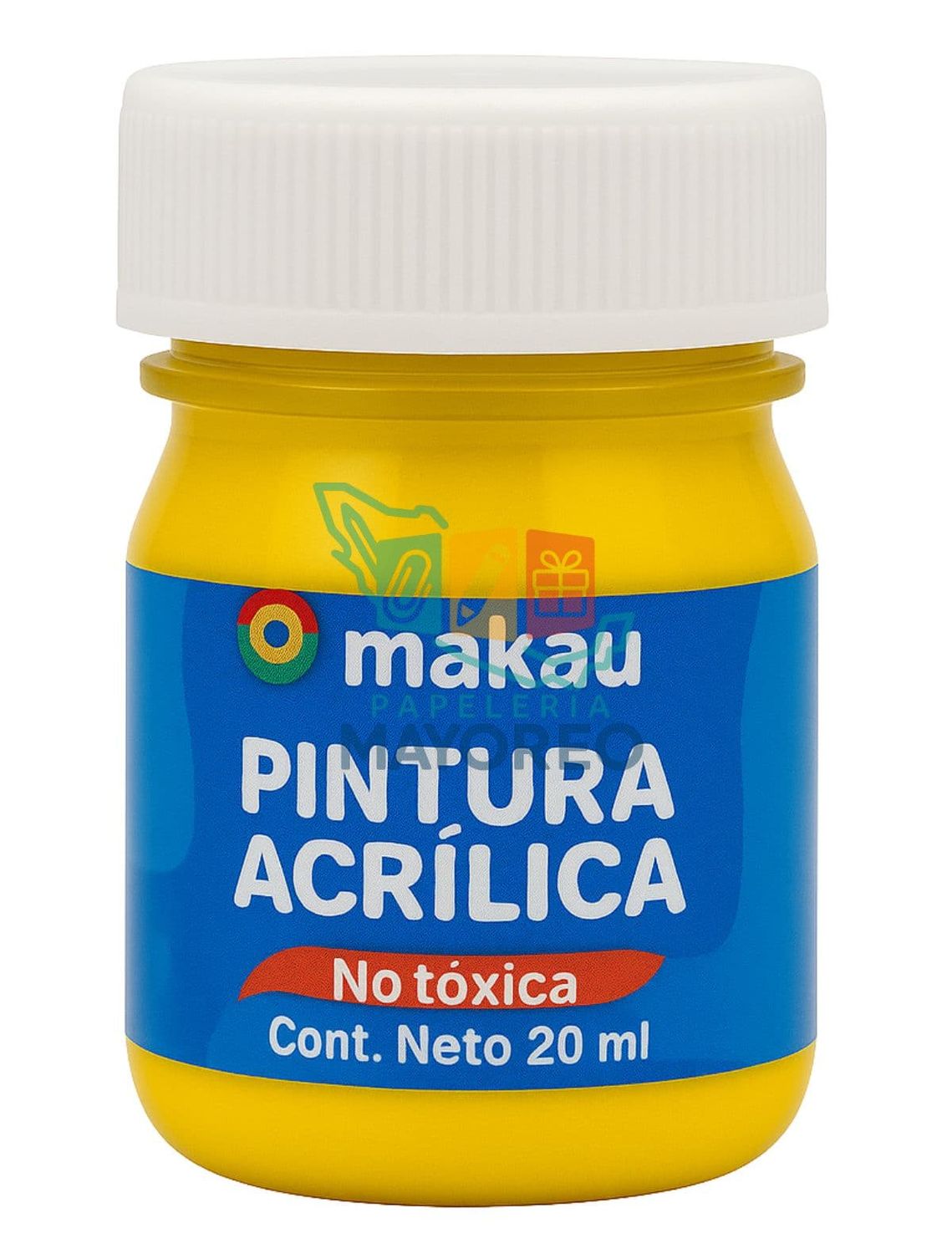 Pintura c/6 Acrílica Makau 20 ml Mango