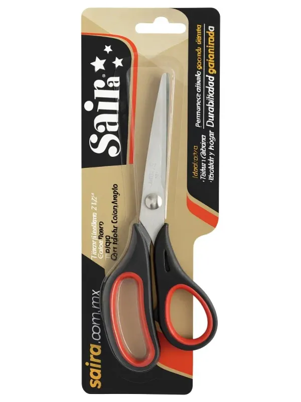 Tijera para Tela Saira TJ011 7½” – Uso Múltiple Tijera Saira TJ003 de 7 ½ pulgadas para uso general.