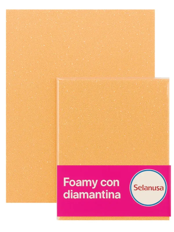 foamy melon diamantado 43x56 mayoreo mexico paquete 5 pliegos