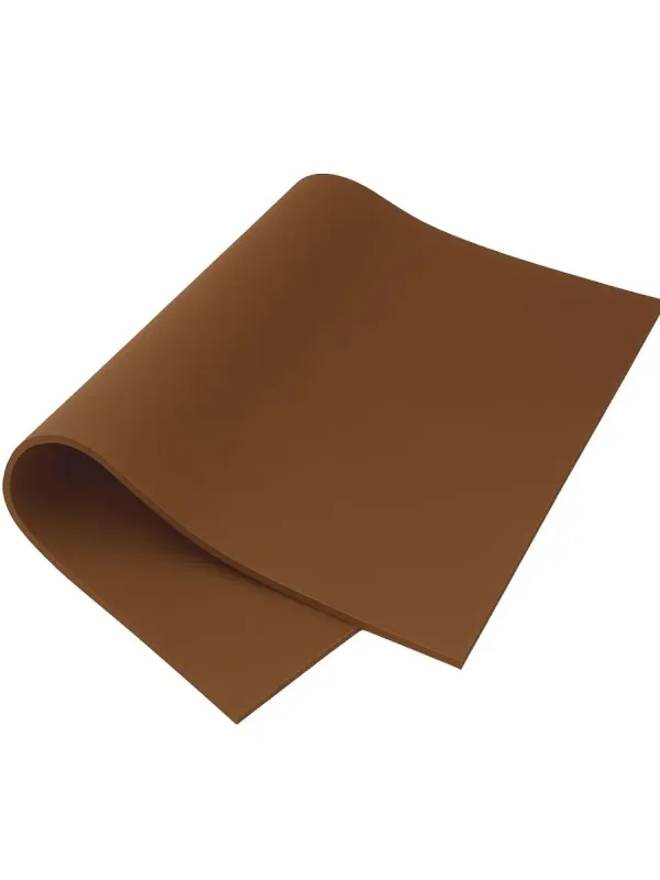 Paquete de 2 pliegos de foamy MAE café para mayoreo nacional.