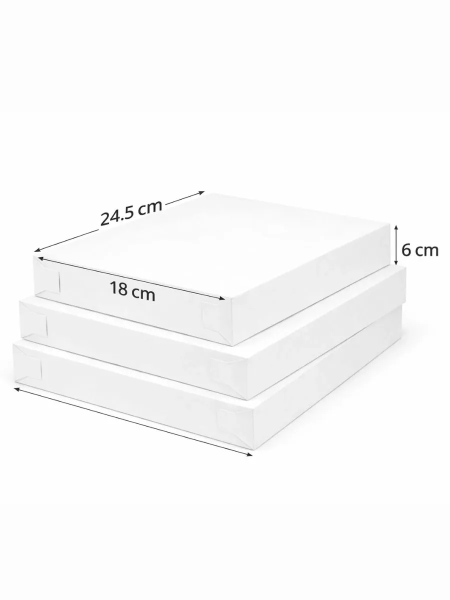 Caja blanca No. 5 para venta por mayoreo en México.