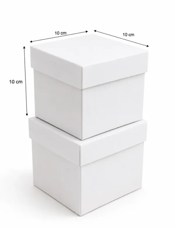 papeleria merida caja cubo blanca no 10 stock real entrega hoy
